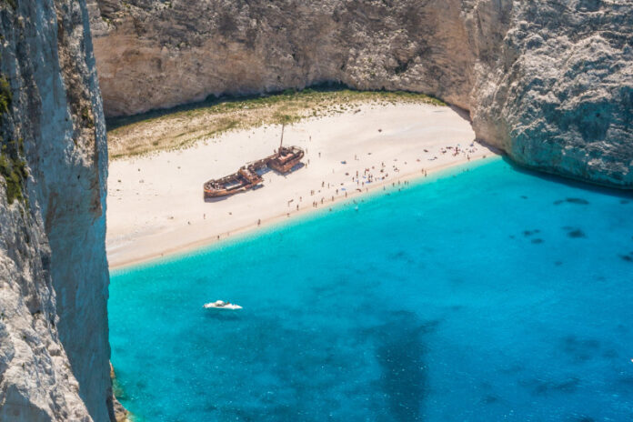 The most Instagrammed tourist attraction on a Greek island faces a risk of erosion